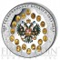 Cook Islands Romanov Dynasty Russian Royal Family 400 Anniversary $100 Silver Coin 1 Kilo/kg Gold Plating 24K Gold Colored Proof 2013
